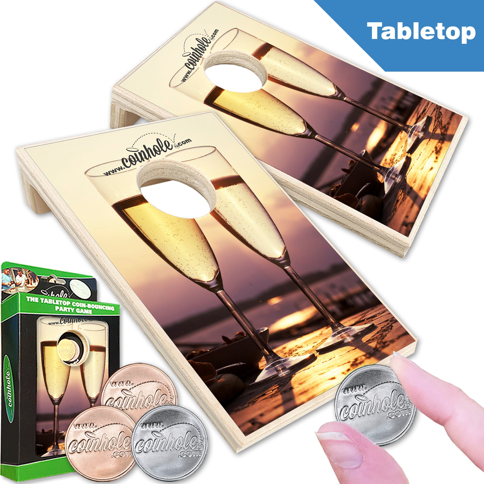 Champagne Coinhole®