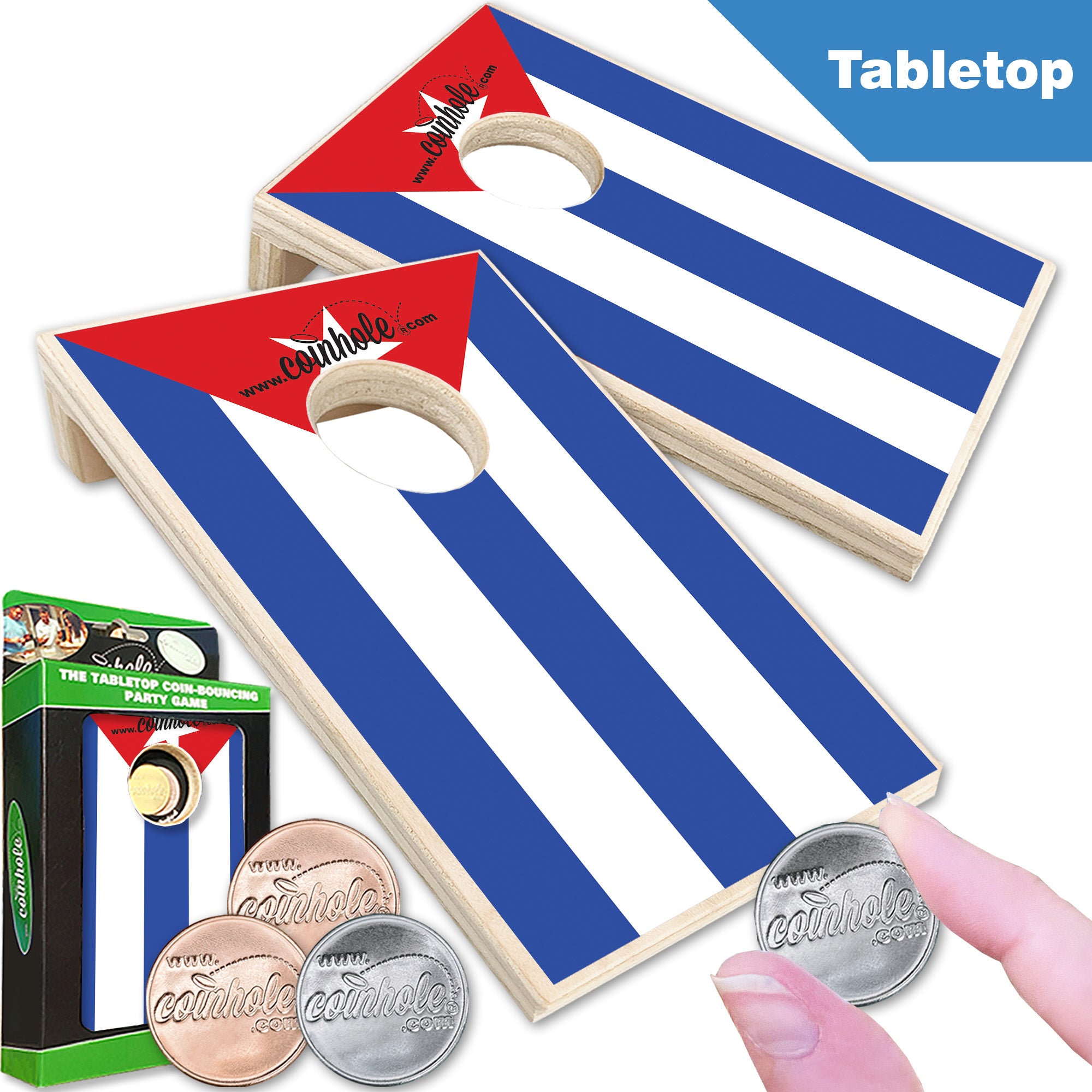 Cuba Flag Coinhole®