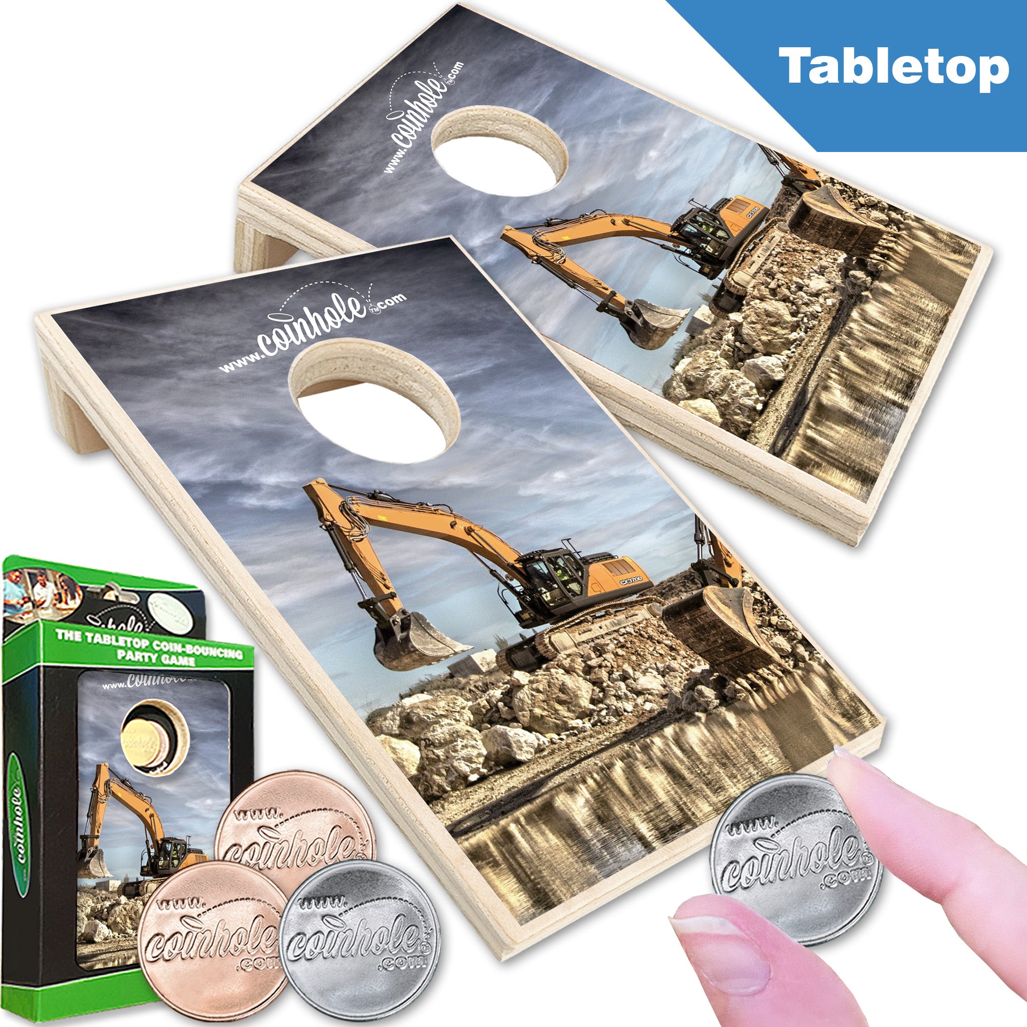Excavator Coinhole®