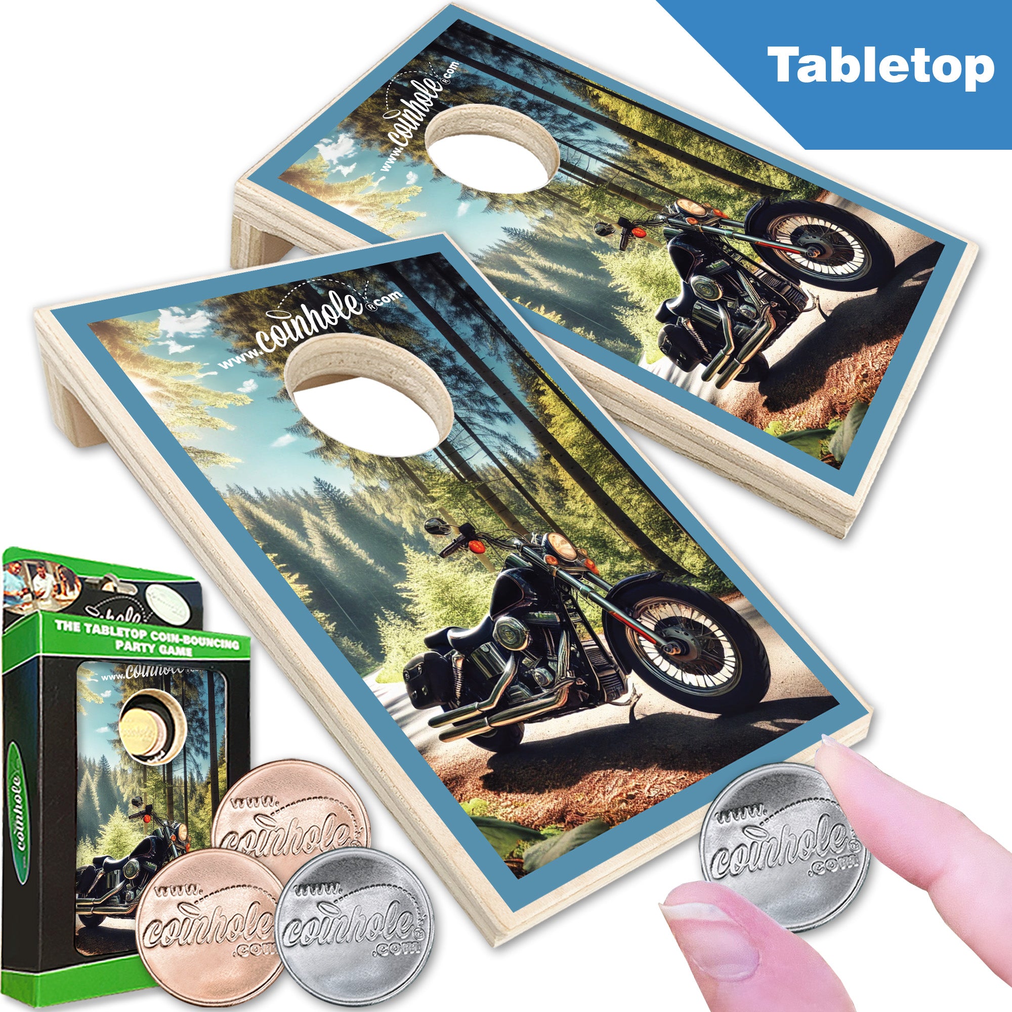 Motorcycle Coinhole®