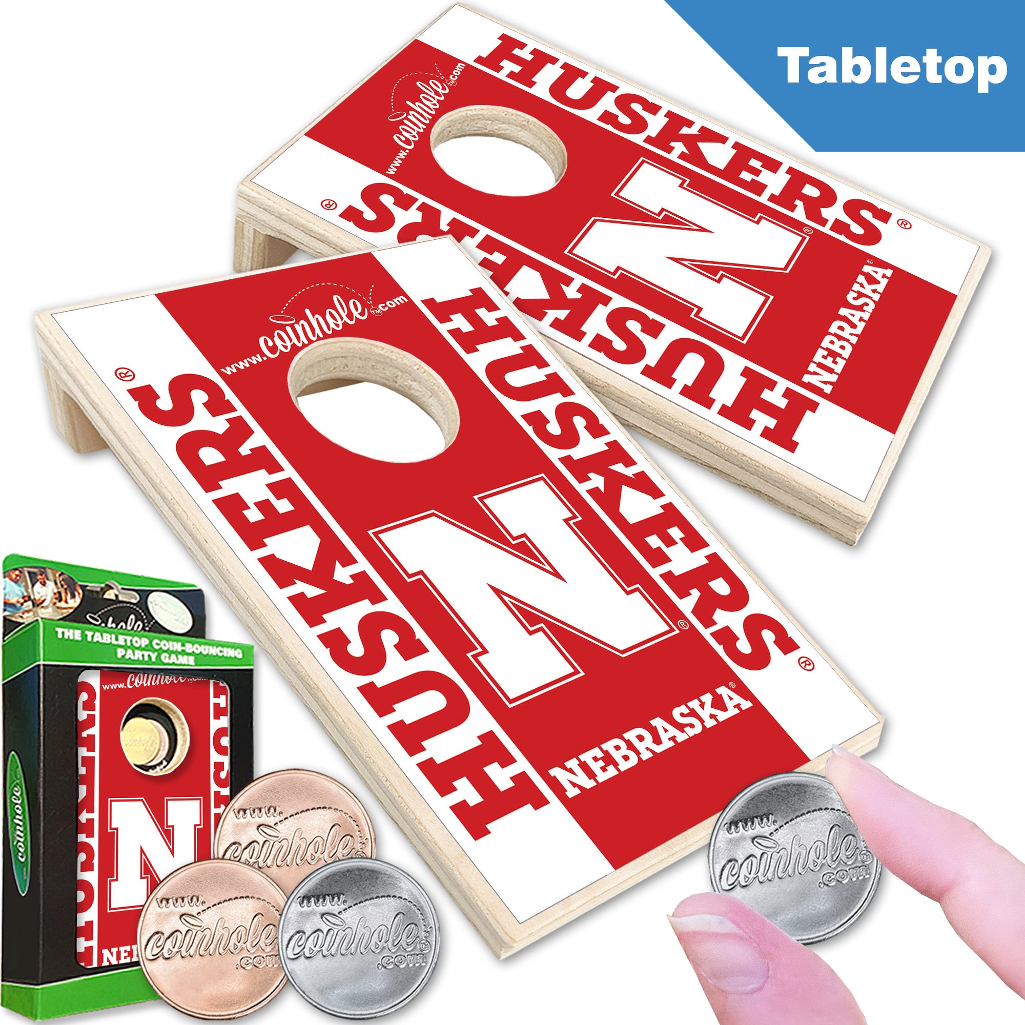 Nebraska Huskers Coinhole®