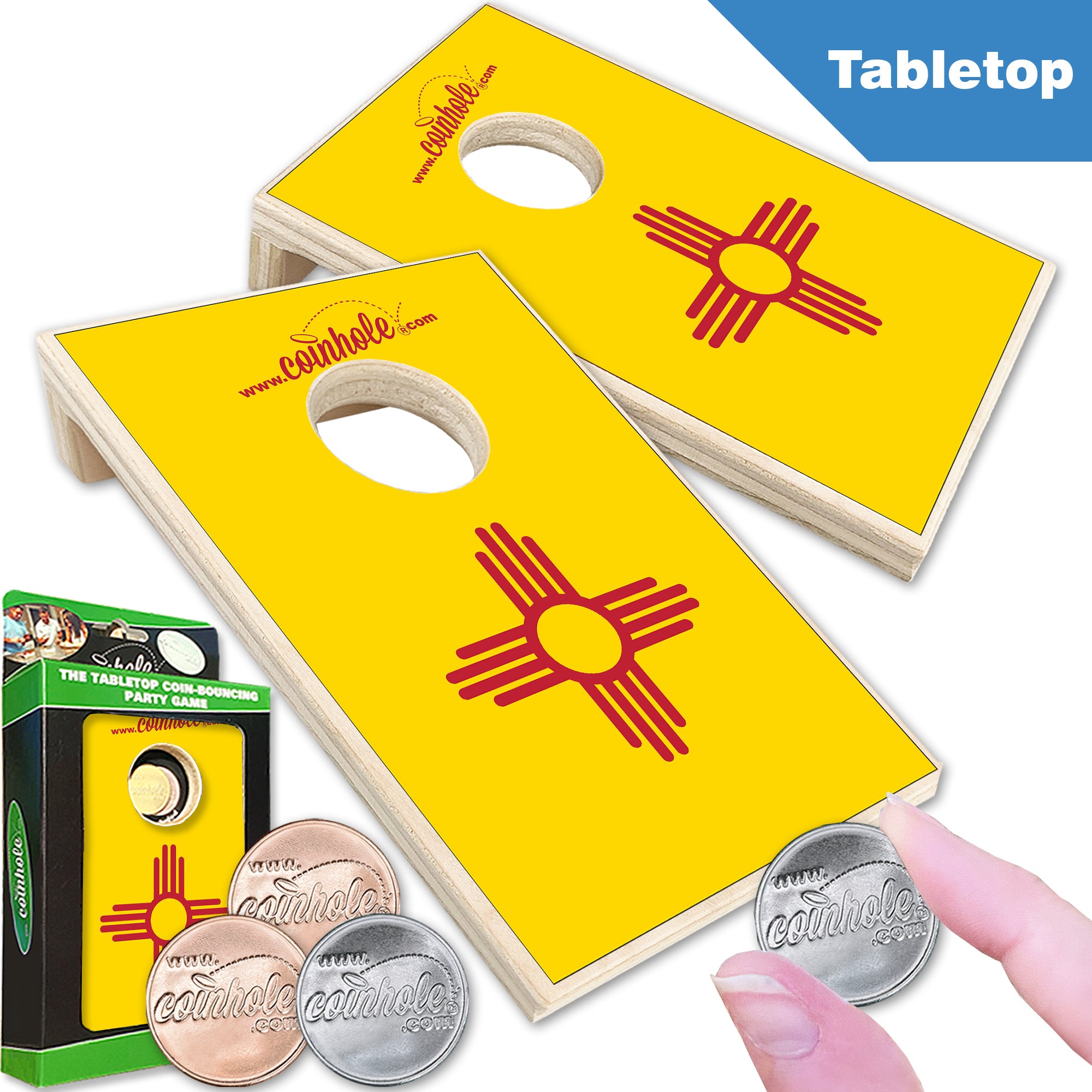 New Mexico State Flag Coinhole®