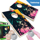 Rainbow Palm Tree Coinhole®