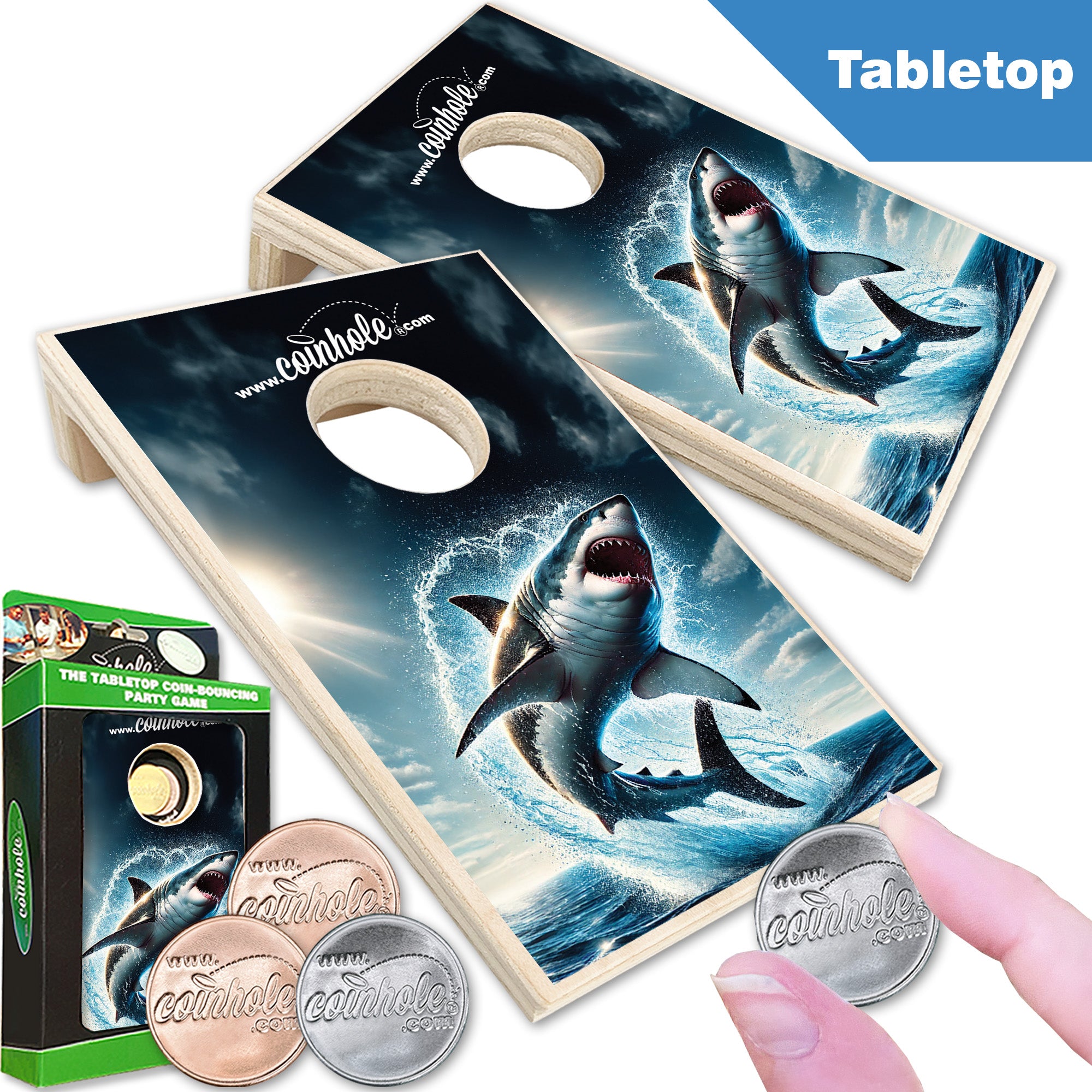 Shark Bite Coinhole®