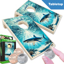 Shark Coinhole® Tabletop Game Set
