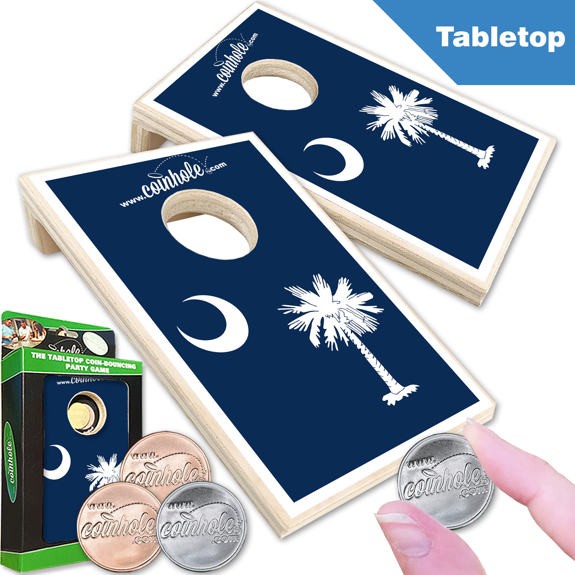 South Carolina Flag Coinhole®