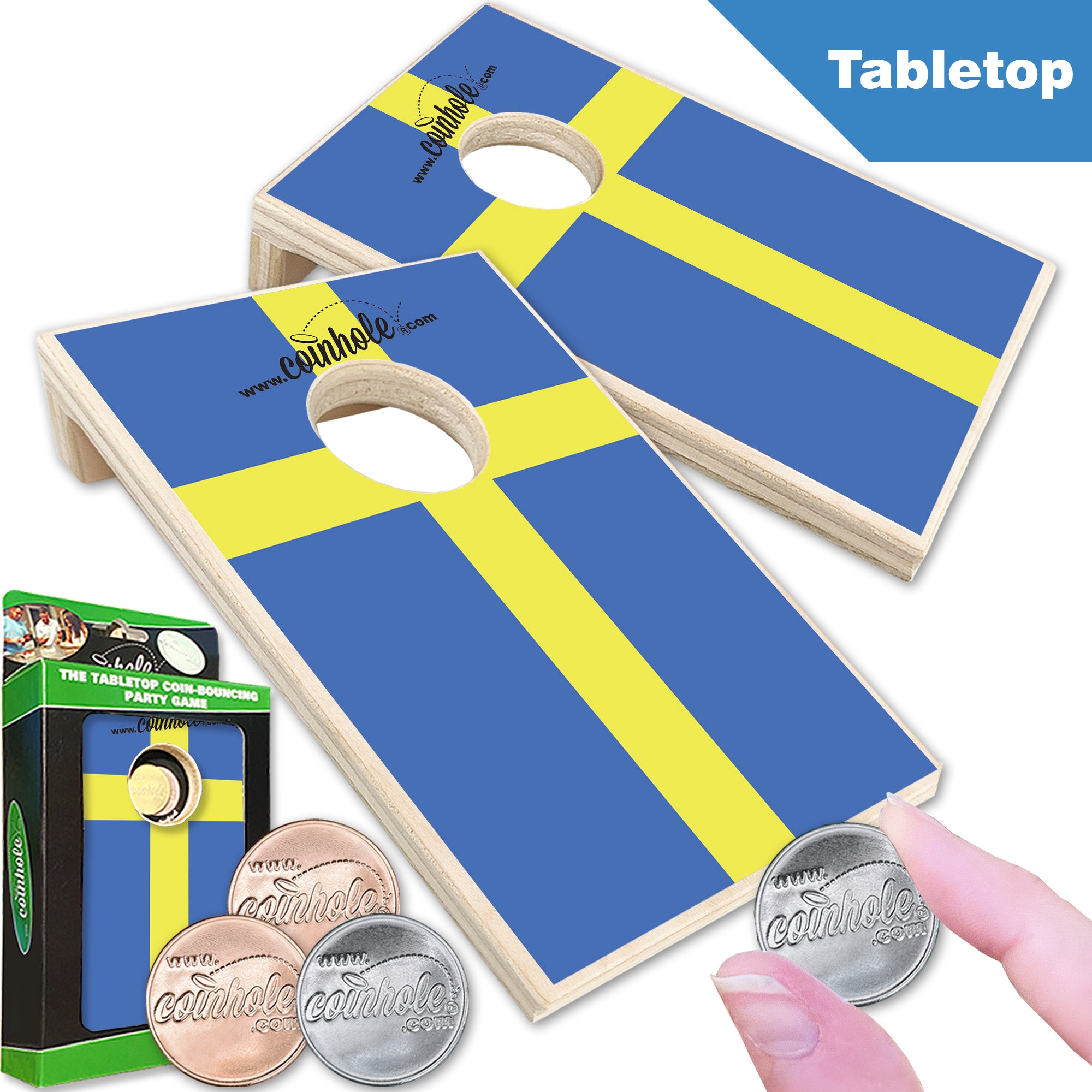 Sweden Flag Coinhole®