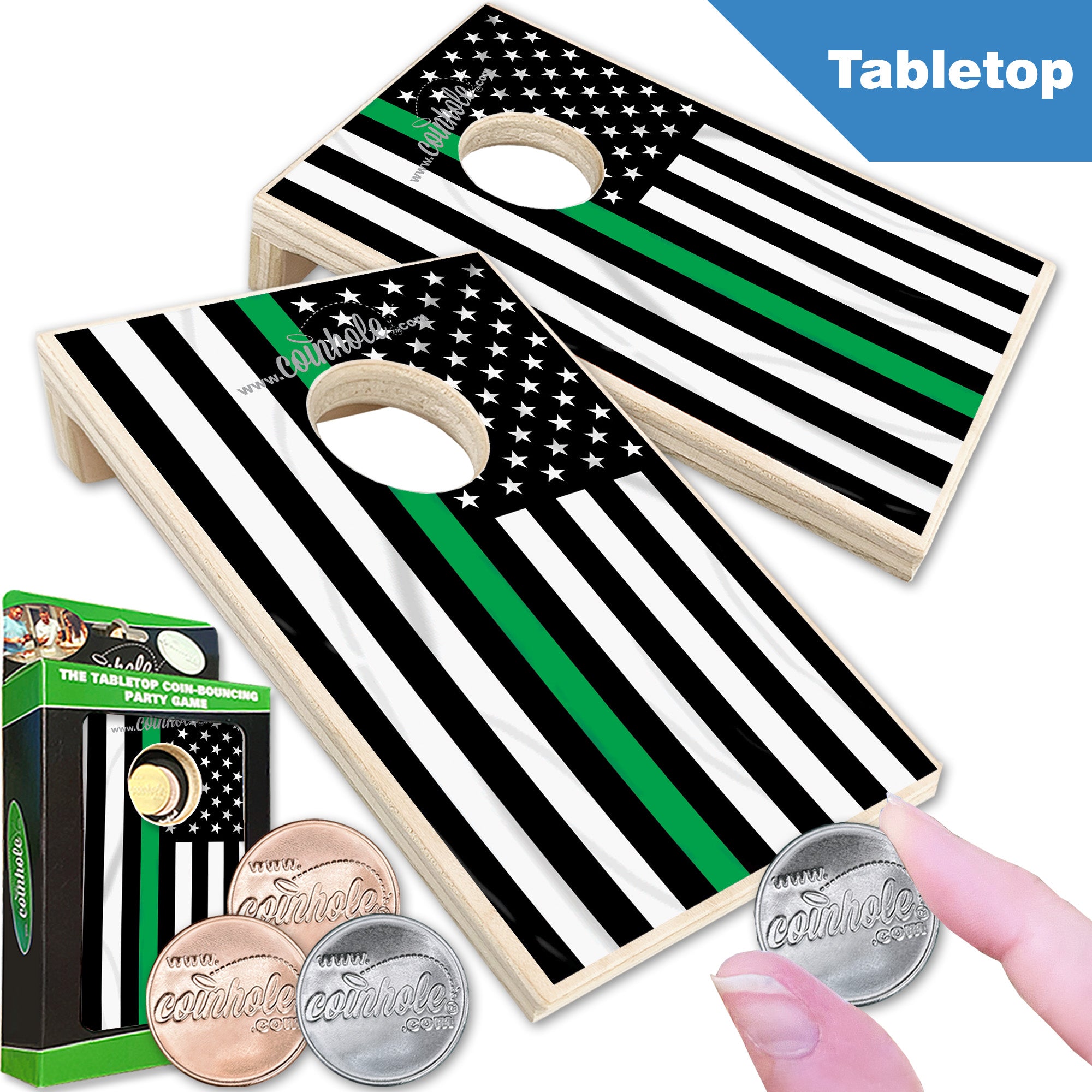 Thin Green Line Coinhole®