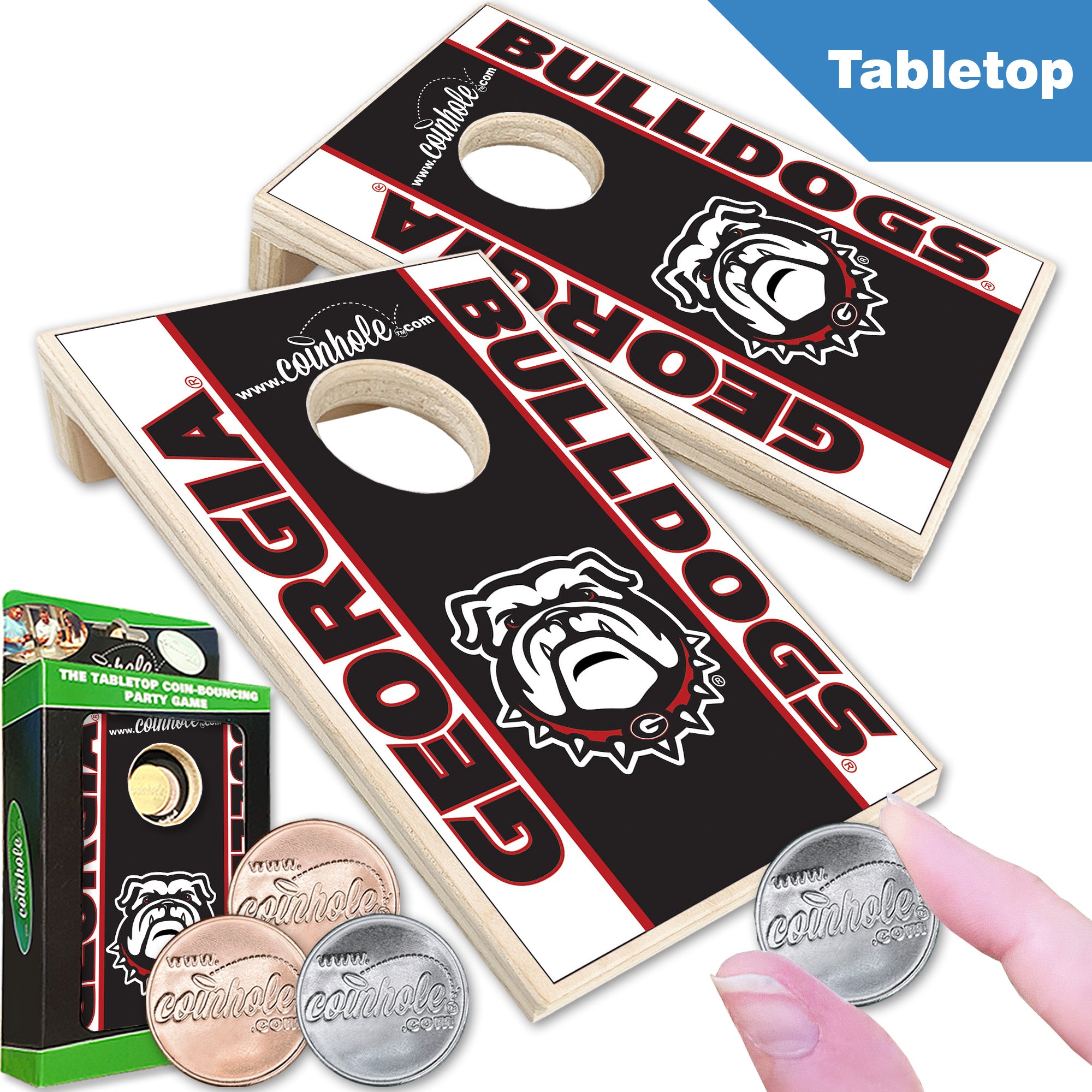 University of Georgia Bulldog Coinhole®