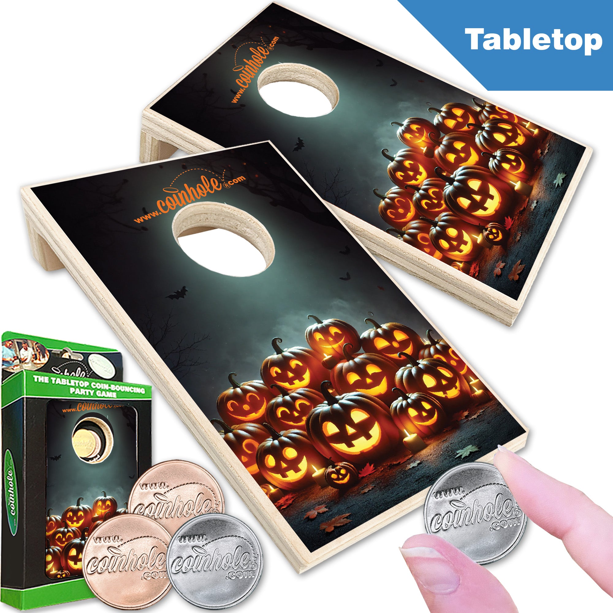 Jack-O-Lantern Coinhole®