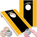 Black and Gold Stripe Coinhole®