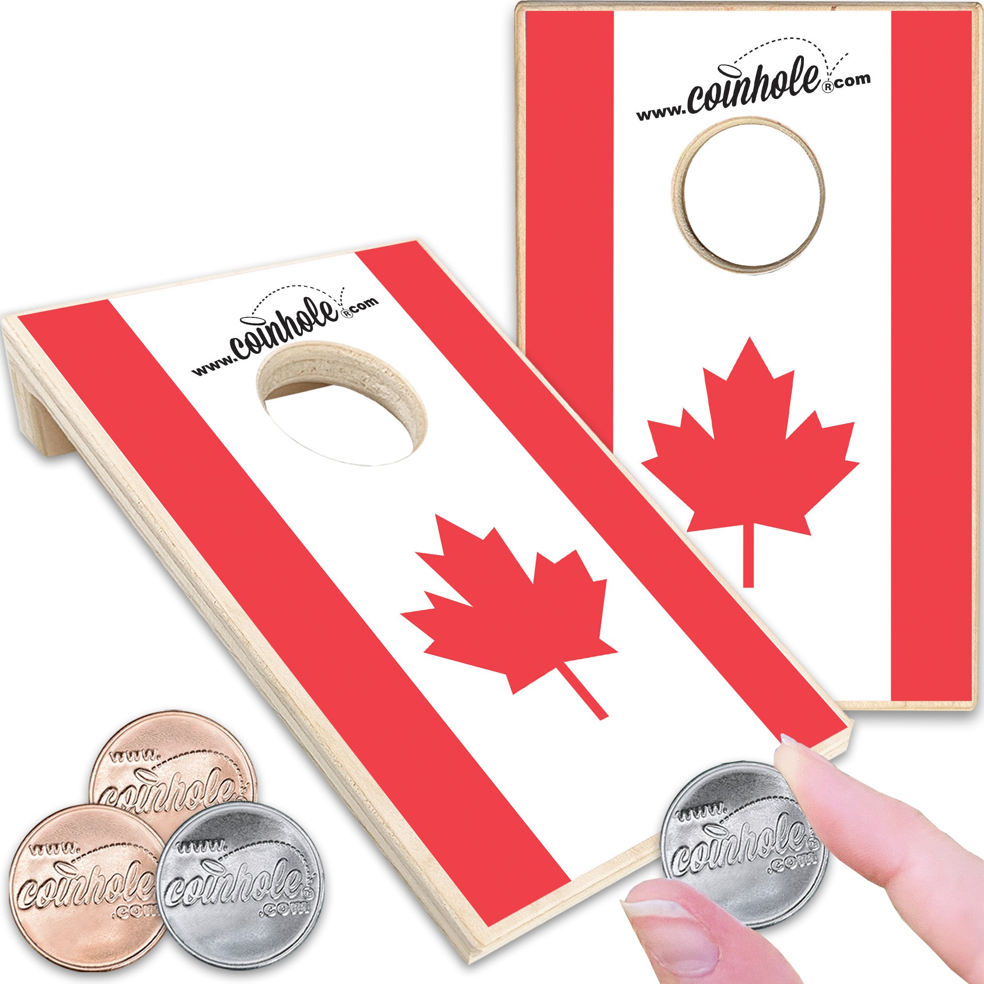 Canada Flag Coinhole®