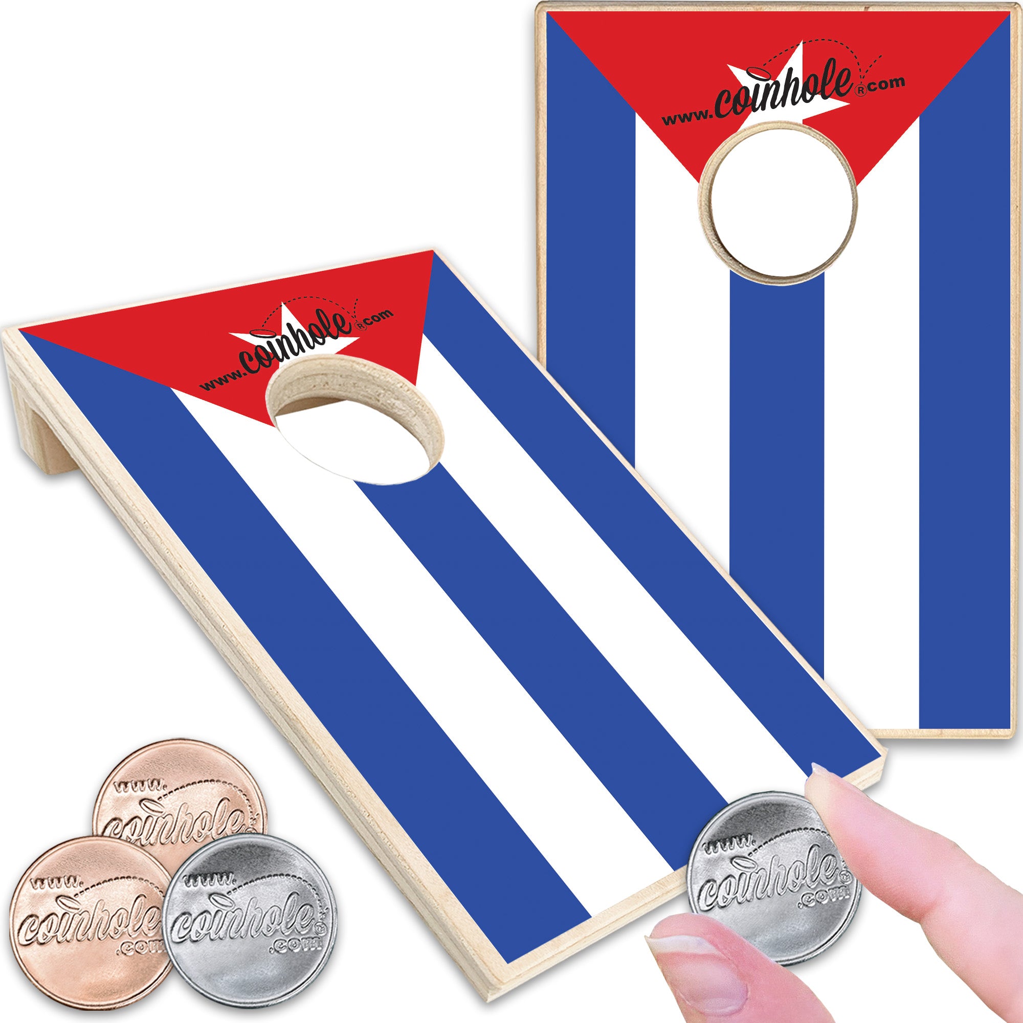 Cuba Flag Coinhole®