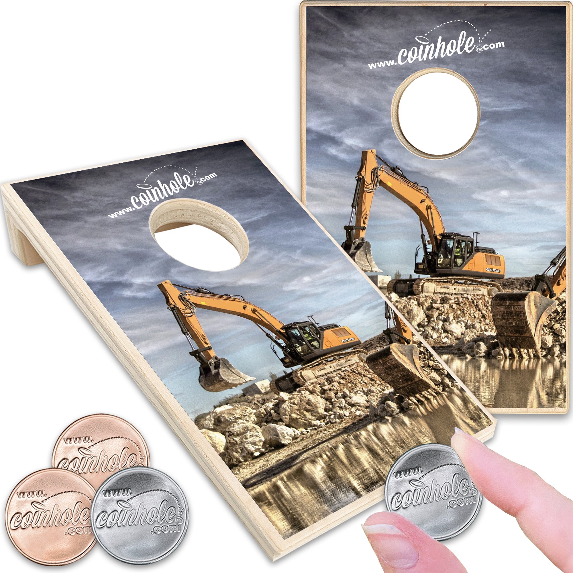 Excavator Coinhole®