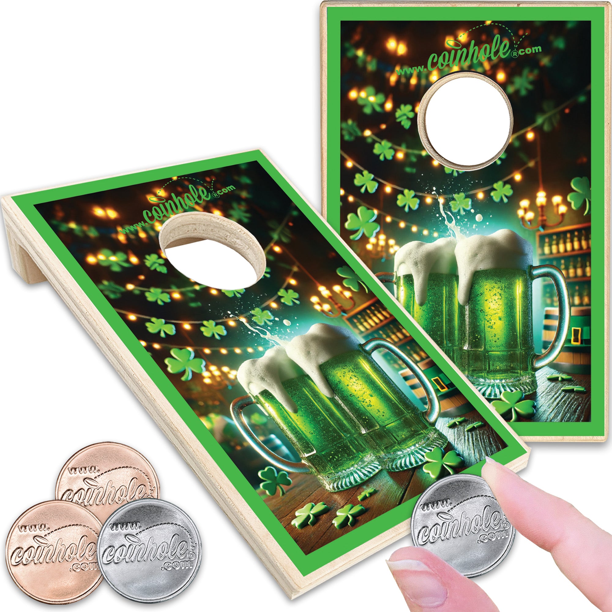 Green Beer Coinhole®