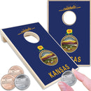 Kansas State Flag Coinhole®