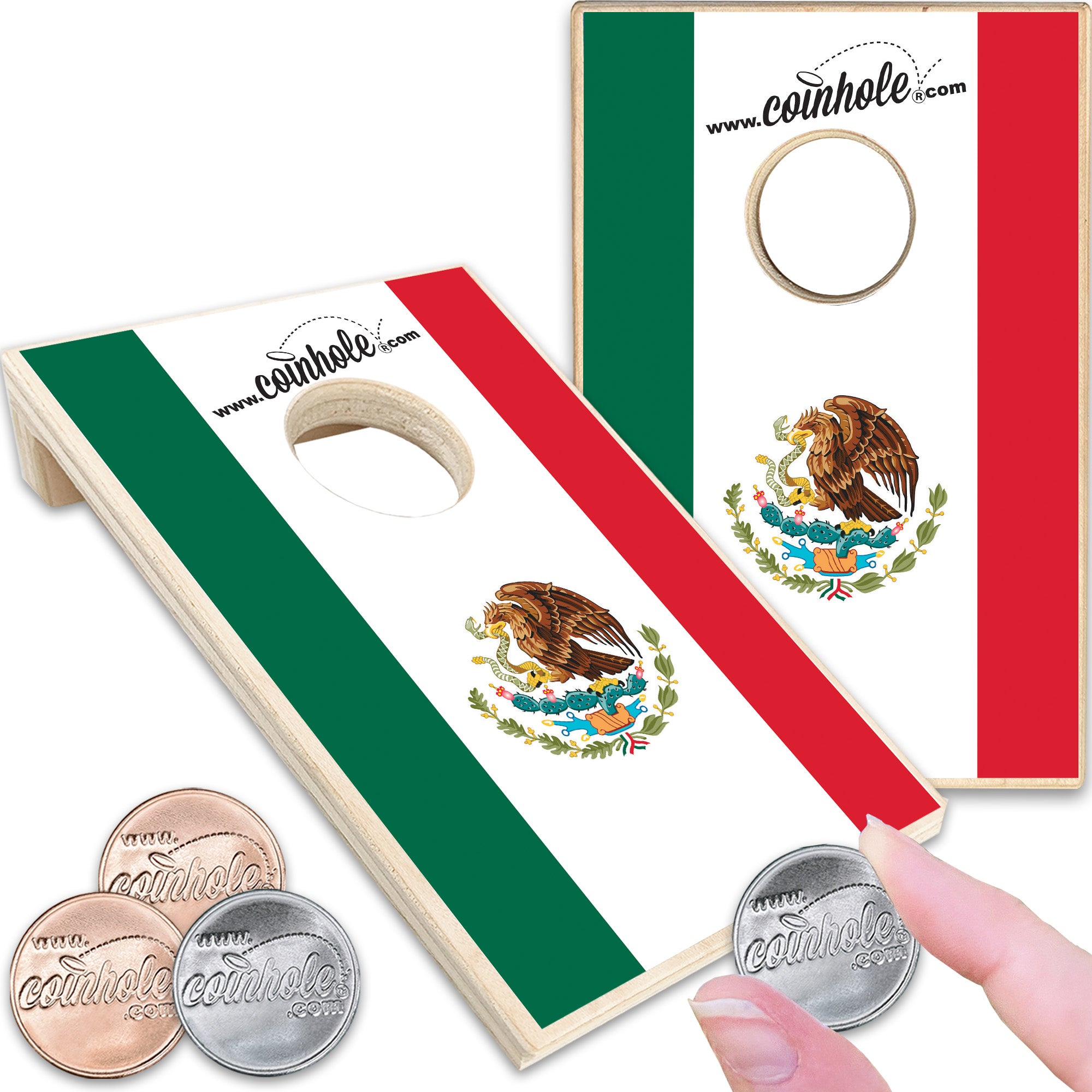 Mexico Flag Coinhole®