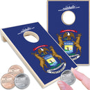 Michigan State Flag Coinhole®