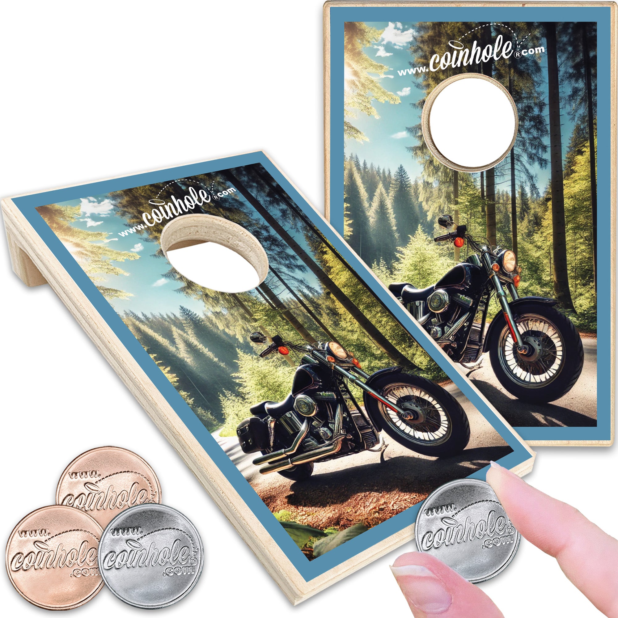 Motorcycle Coinhole®