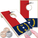 North Carolina State Flag Coinhole®