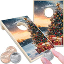 Snowy Christmas Tree Coinhole®