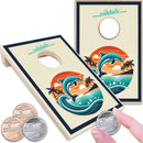 Sunset Dolphin Coinhole®