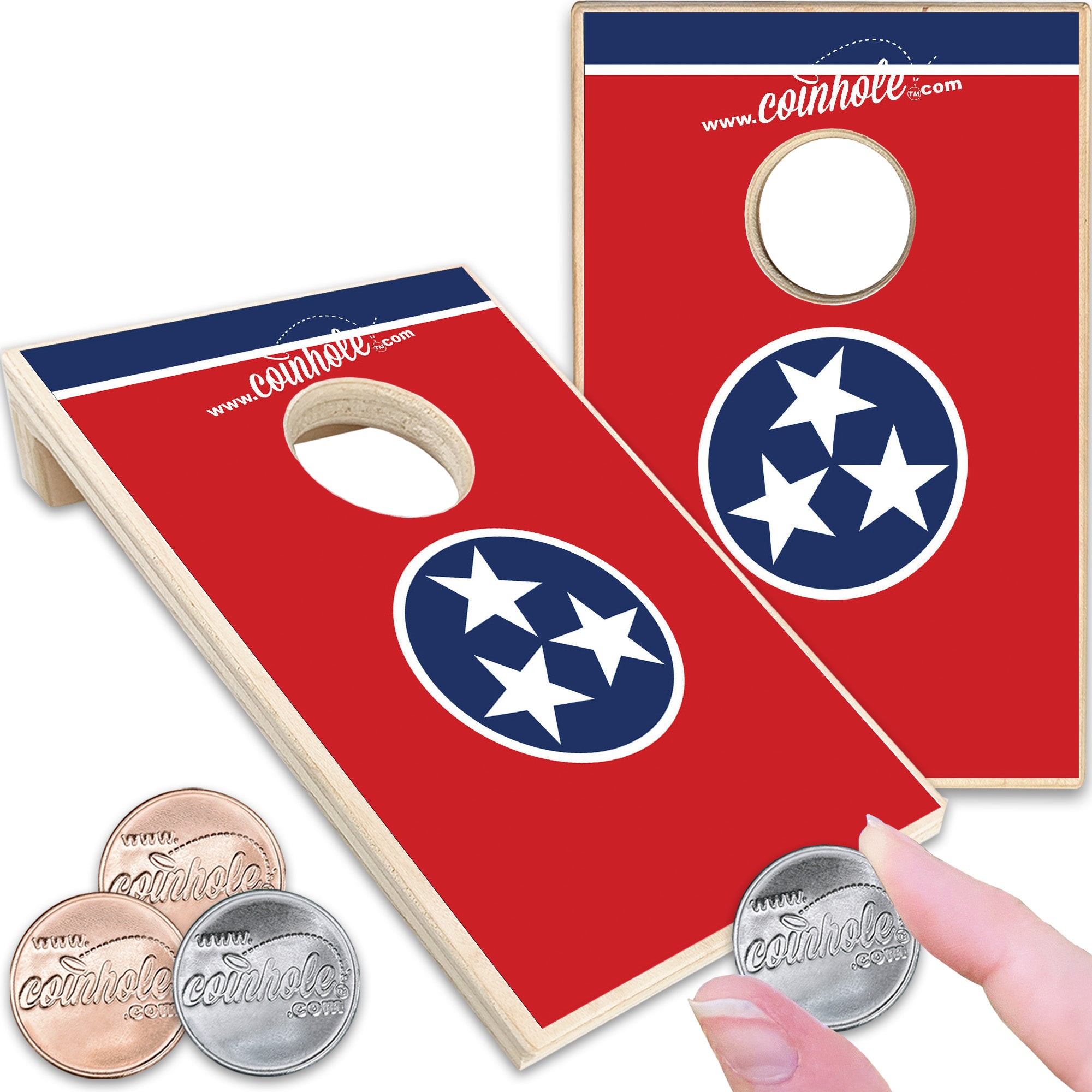 Tennessee State Flag Coinhole®