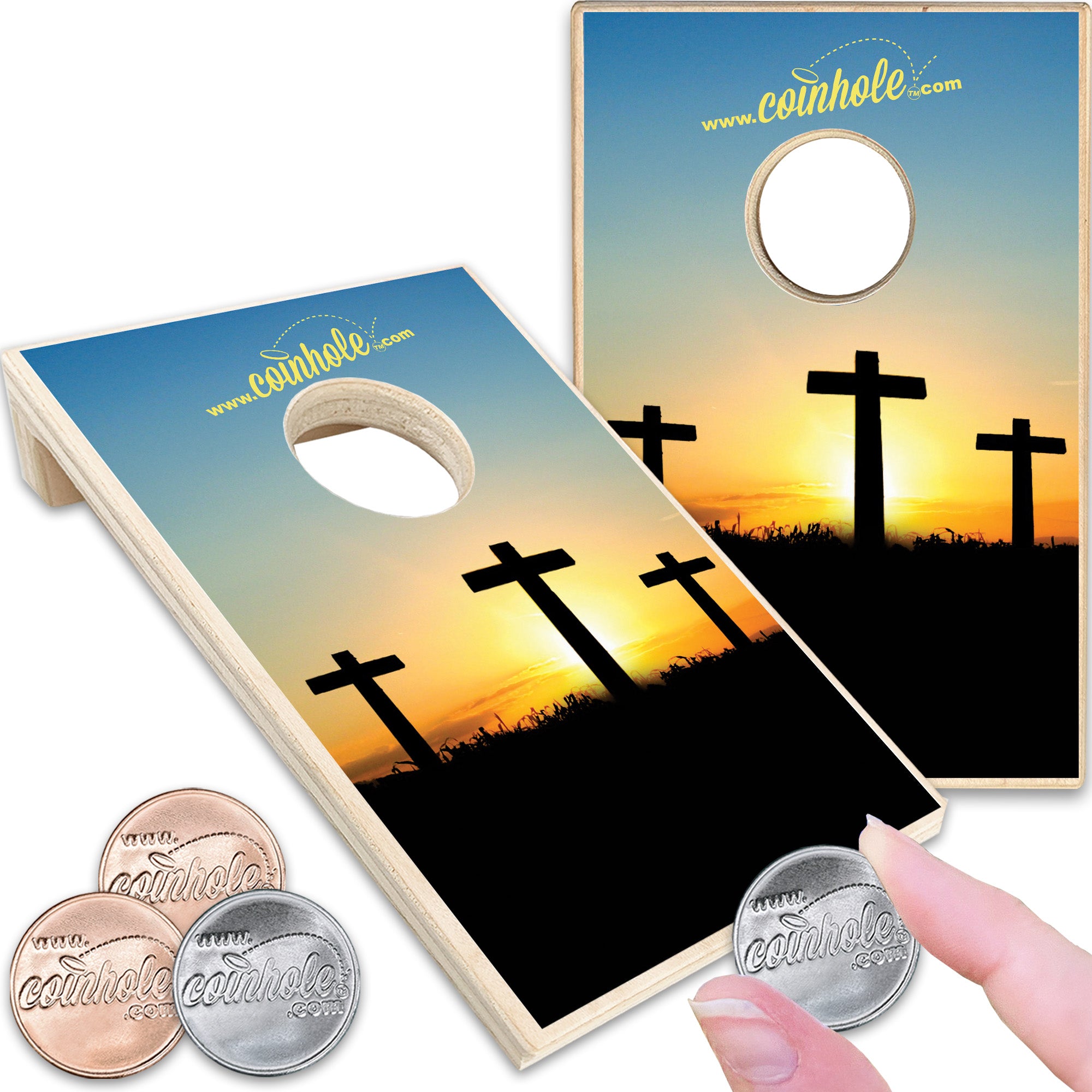 Three Crosses Coinhole®
