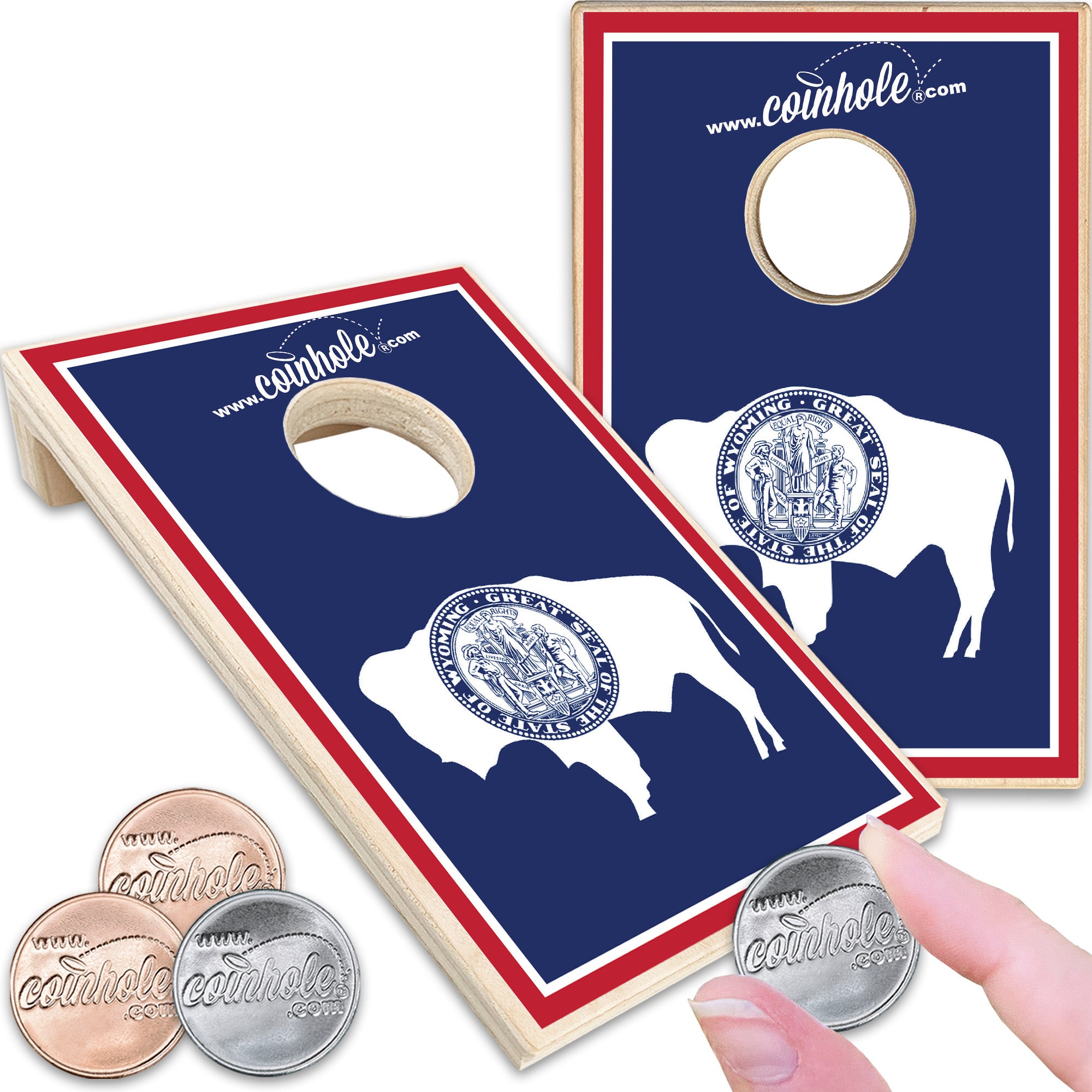 Wyoming State Flag Coinhole®