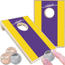 Yellow and Purple Stripe Coinhole®