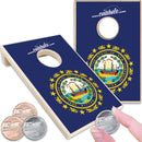 New Hampshire State Flag Coinhole®