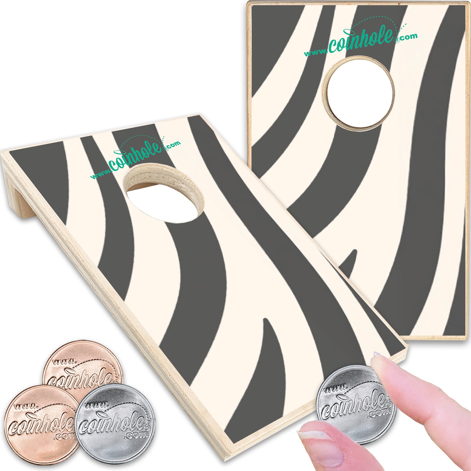 Zebra Coinhole®