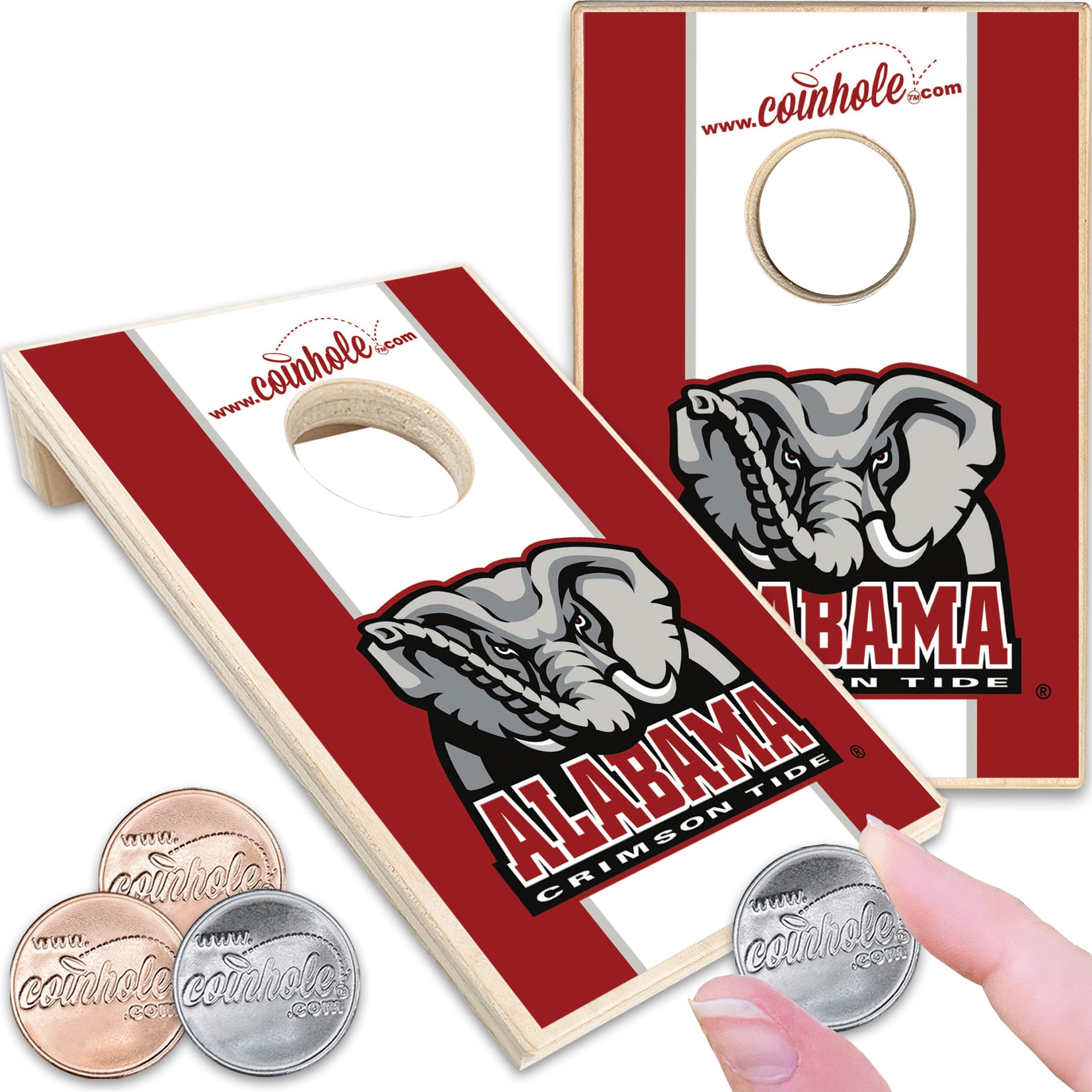 Alabama Crimson Tide Mascot Coinhole®