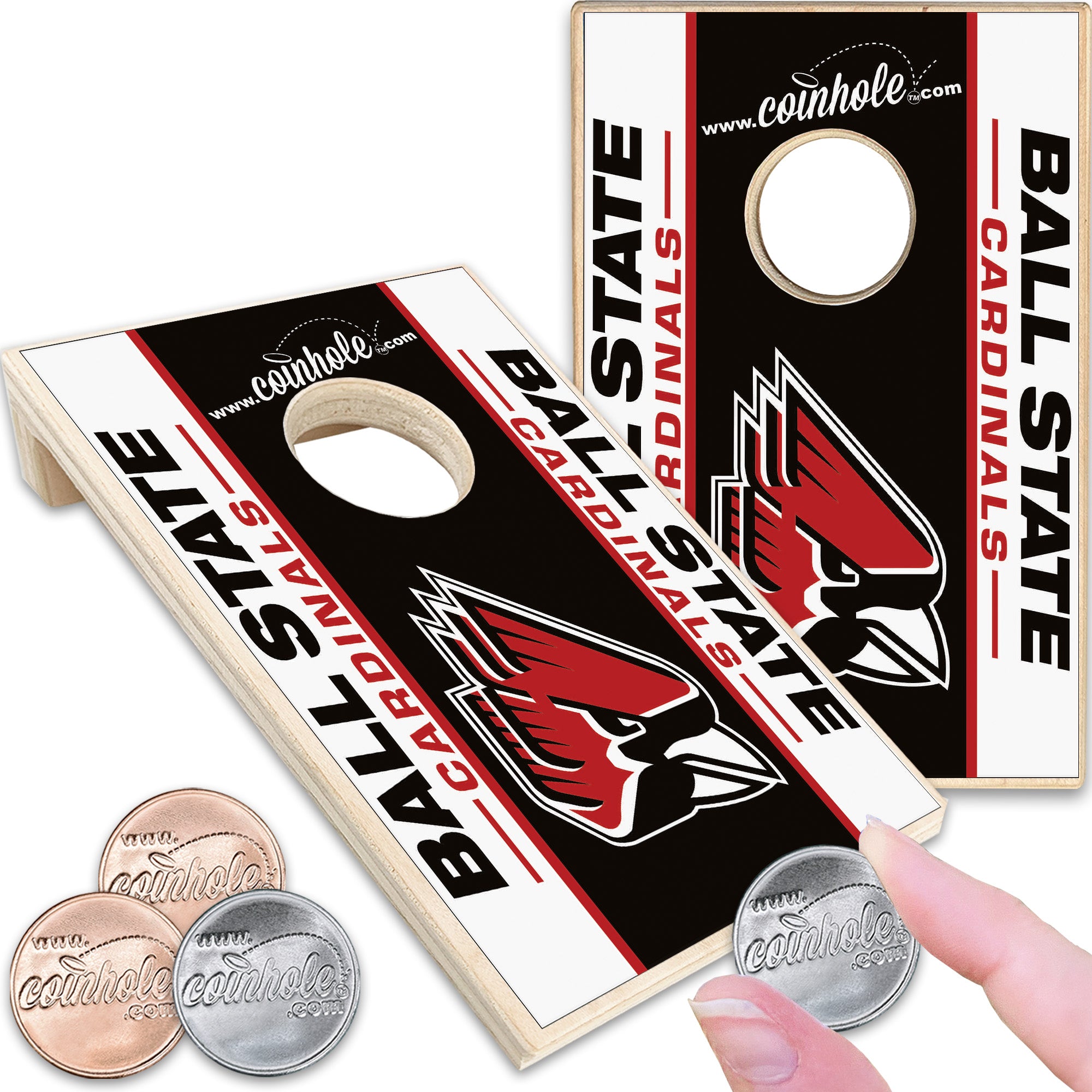 Ball State Cardinals Coinhole®