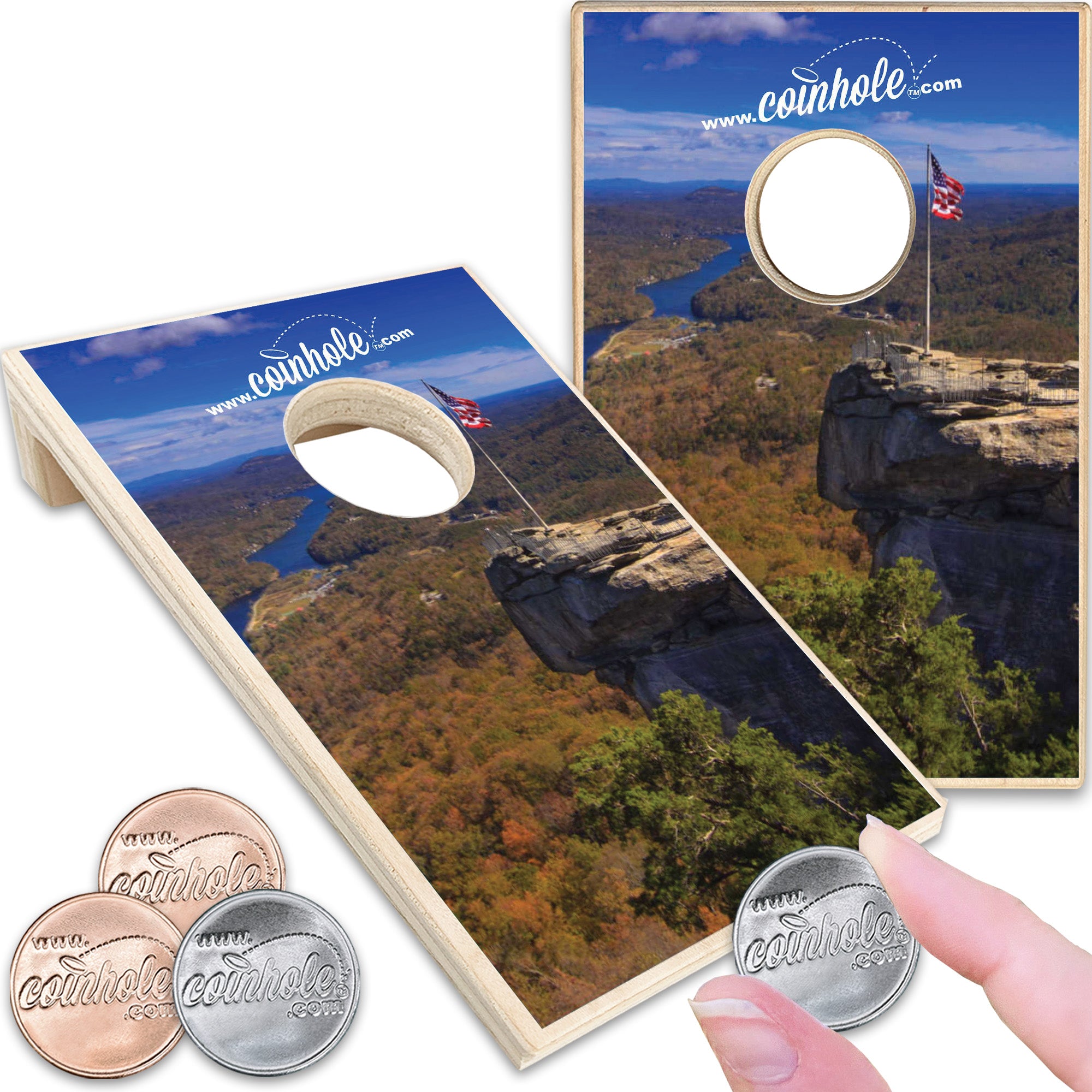 Chimney Rock Coinhole® Tabletop Game Set