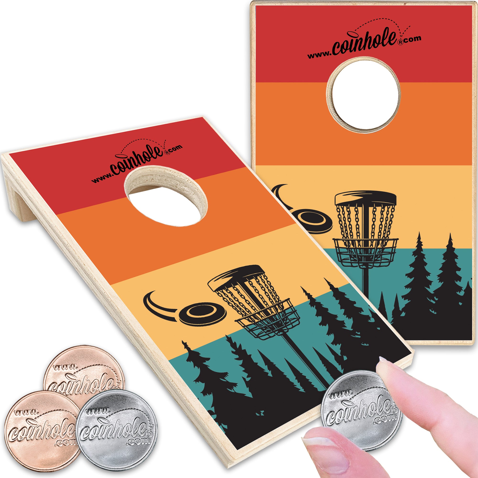 Disc Golf Basket Coinhole®
