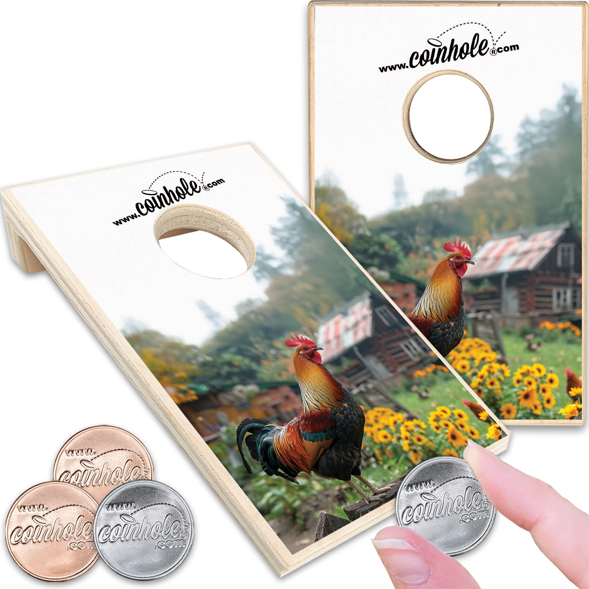 Rooster Coinhole®