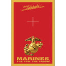 Marines Red and Gold Coinhole®