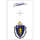 Massachusetts State Flag Coinhole®