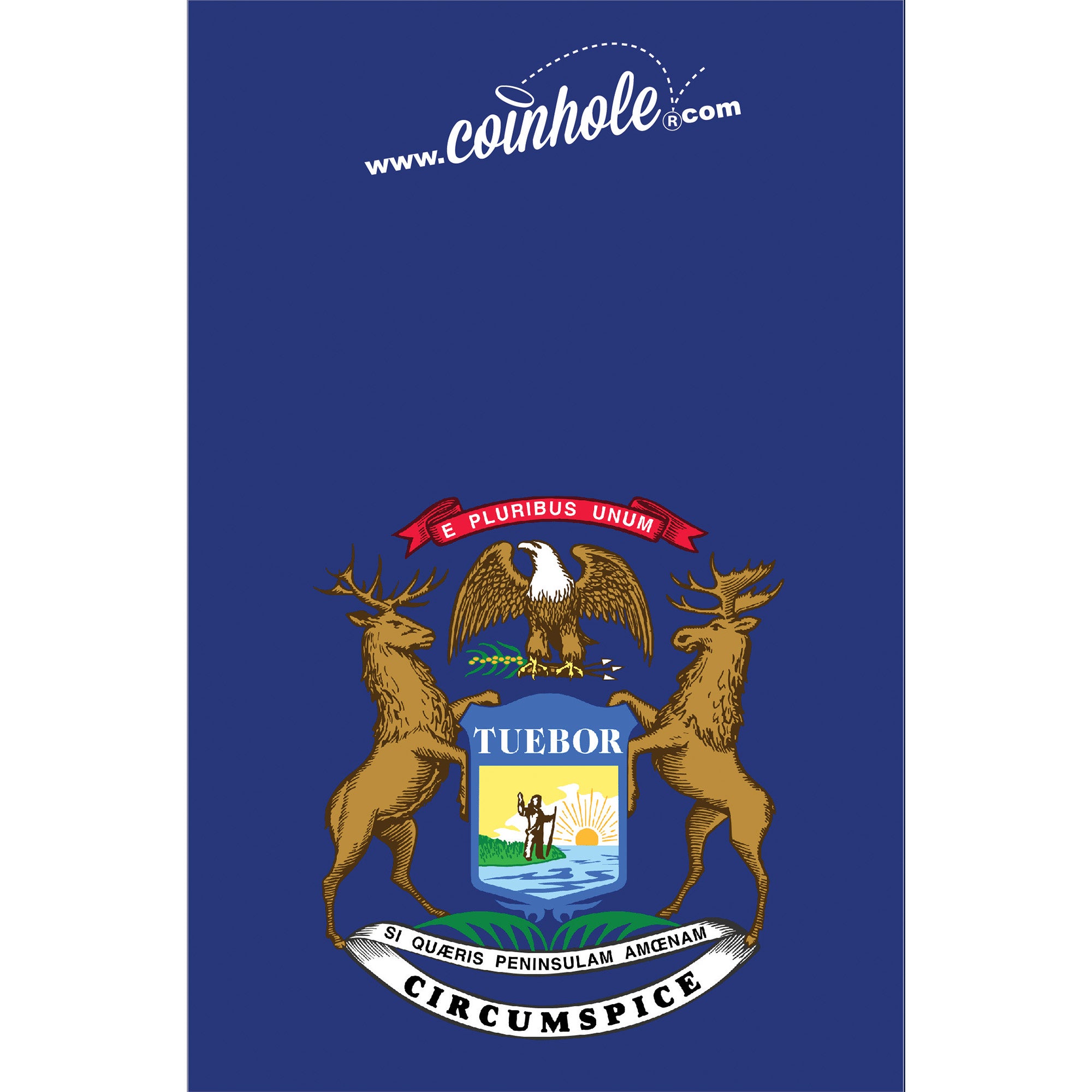 Michigan State Flag Coinhole®