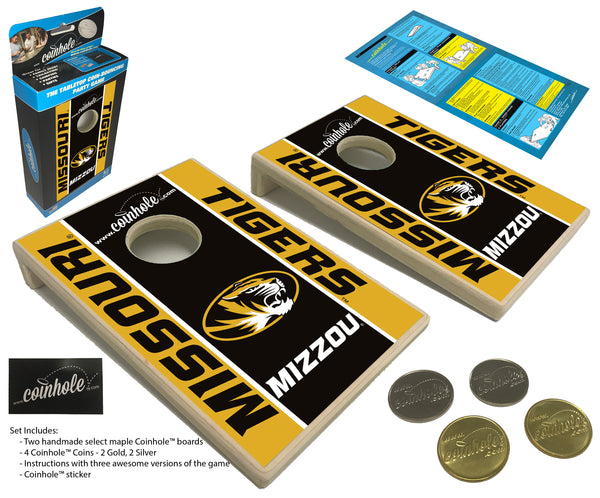 Missouri Tigers Coinhole Game Set
