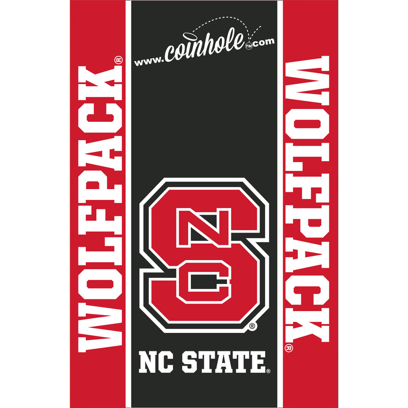 NC State S Black Coinhole®