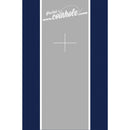 Navy, grey, and white racing stripe Coinhole®