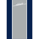 Navy, grey, and white racing stripe Coinhole®