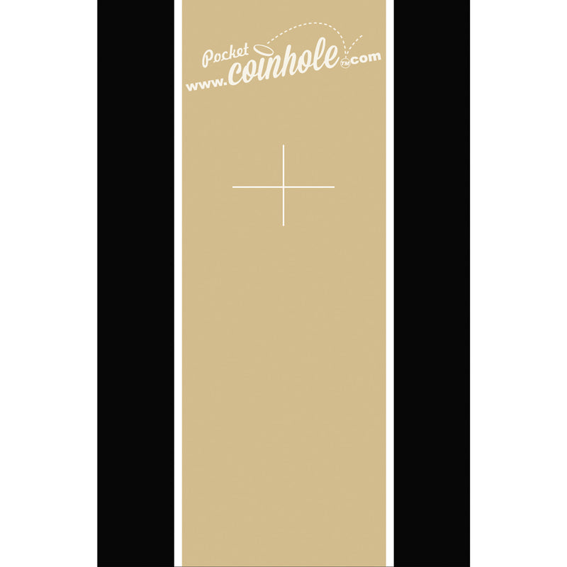New Gold and Black Stripe Coinhole®