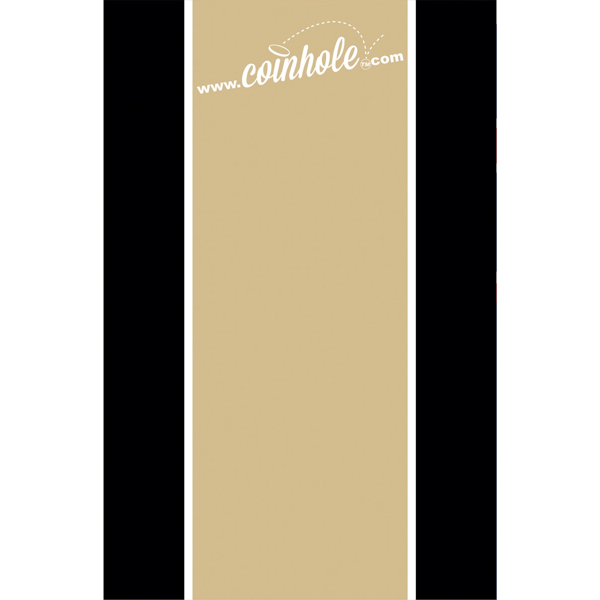 New Gold and Black Stripe Coinhole®