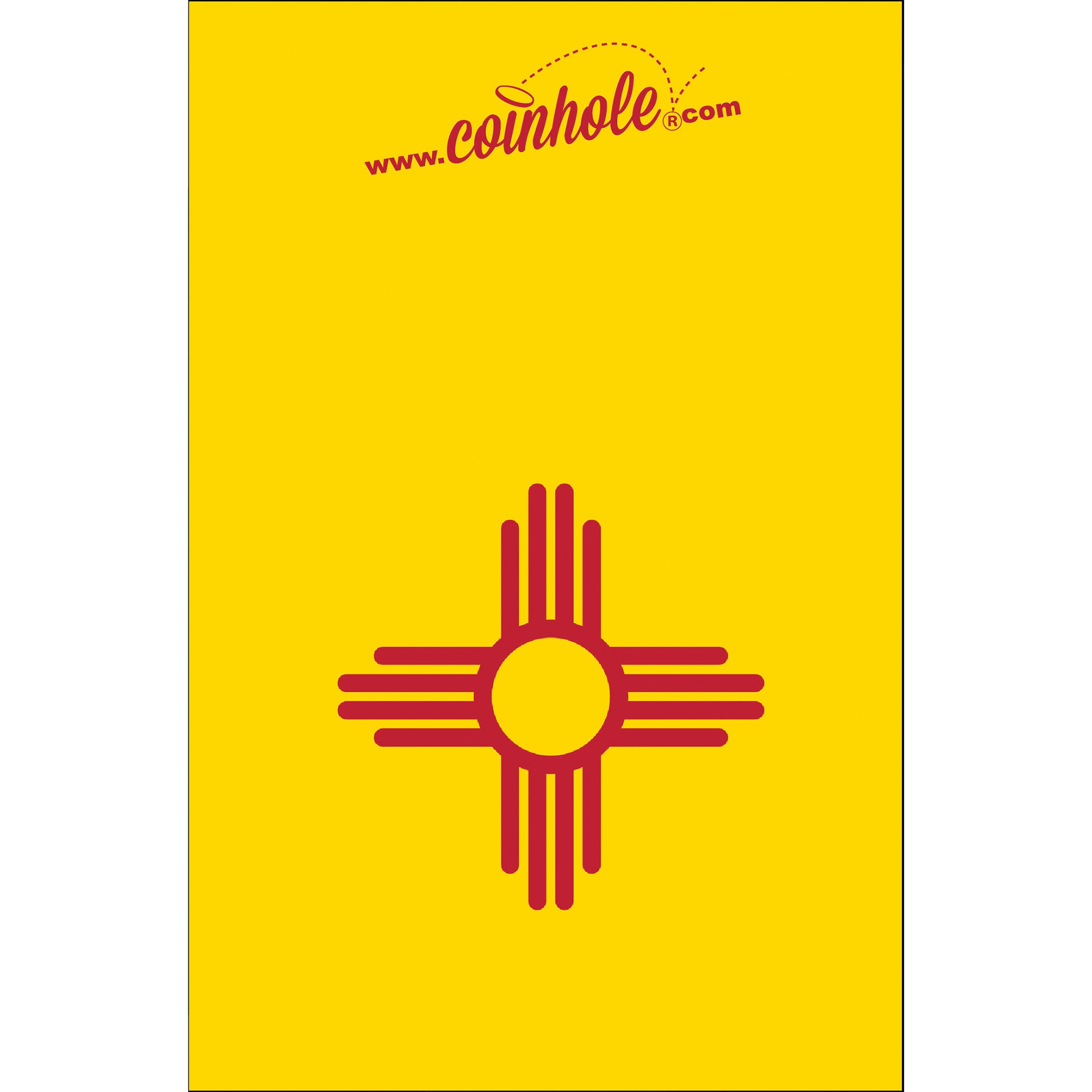 New Mexico State Flag Coinhole®