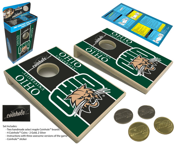Ohio University Coinhole® Tabletop Game Set