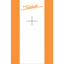 Orange and White Stripe Coinhole®