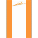 Orange and White Stripe Coinhole®